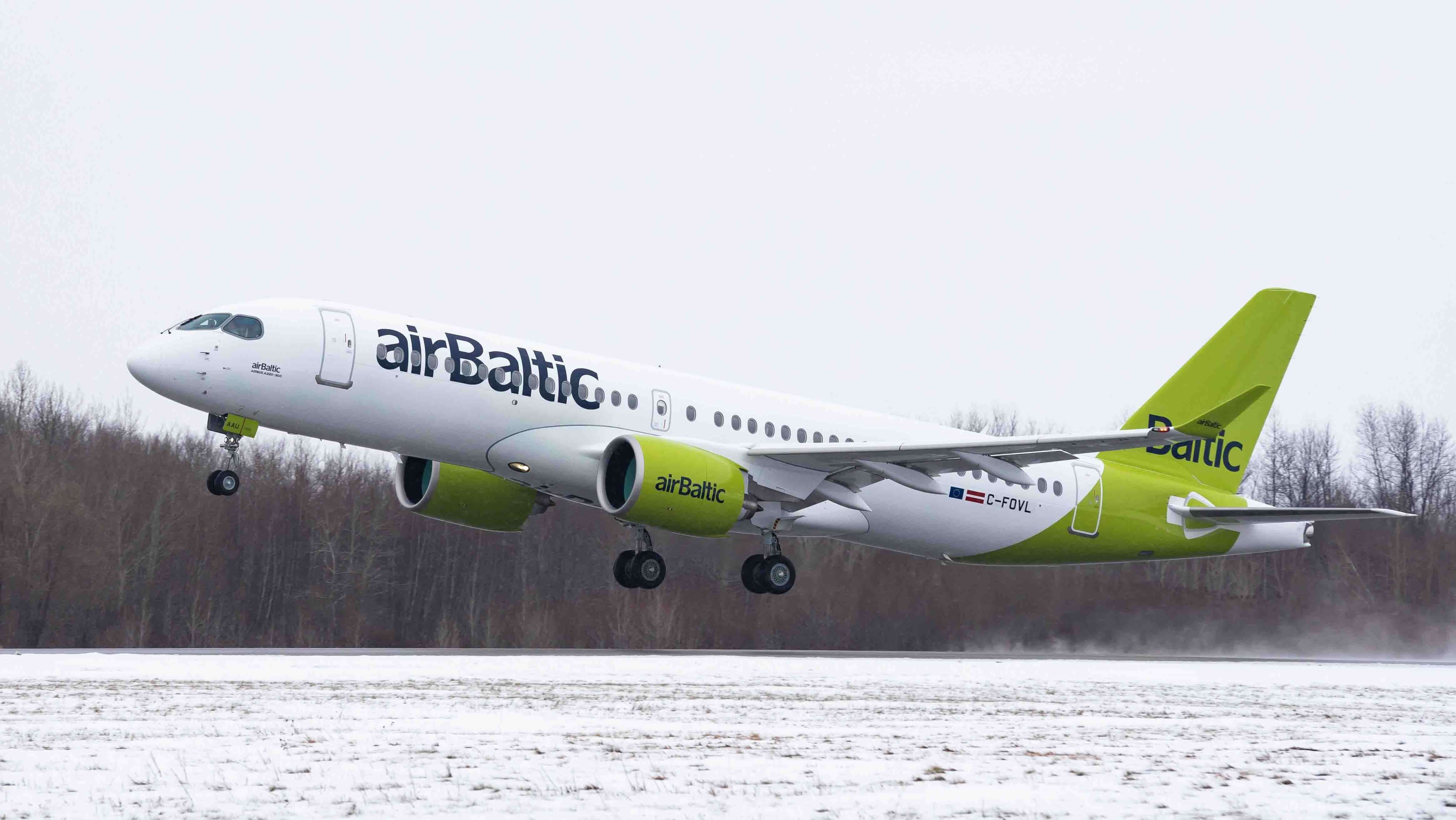 AirBaltic became the A220-300 launch operator when it received delivery of the first ever A220-300 three years ago. Airbus Photo
